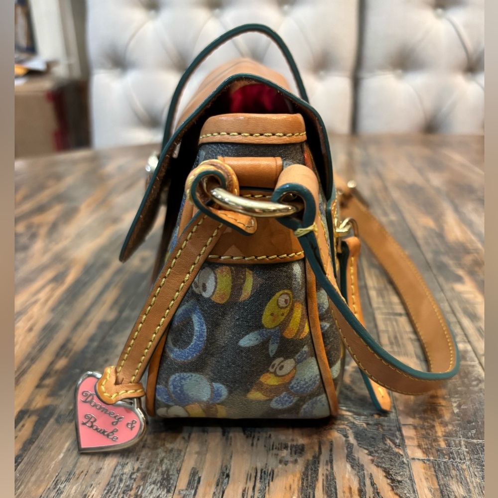 Dooney & Bourke  •Rare• Bee Mini Shatchel Bag - Picture 9 of 16